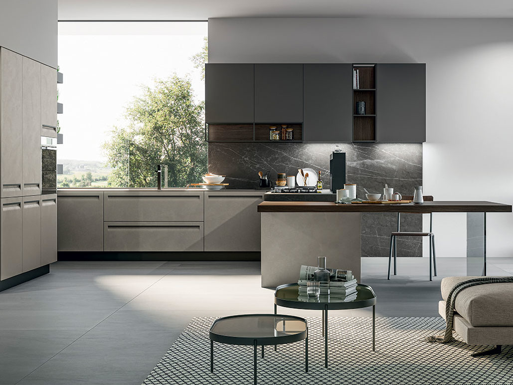 Pose cuisine sans poignée avec Alliance Contemporaine à Alès